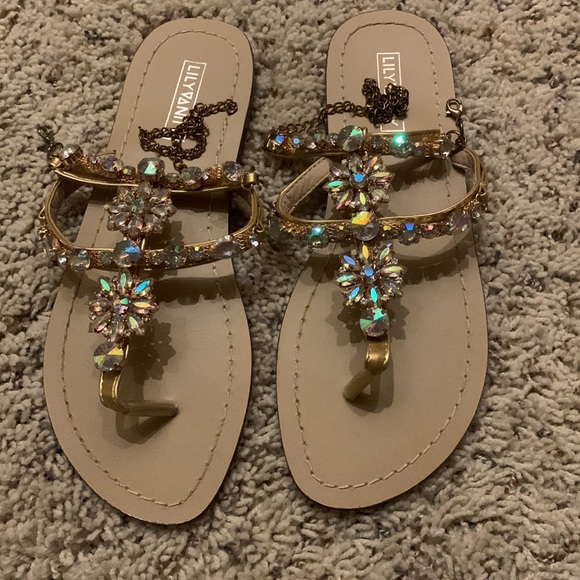 Diamond Sandals - Picture 2 of 3